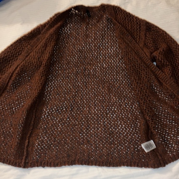 Small Women’s Soya concepts Cozy mohair / wool blend Brown Knit Sweater. - Picture 14 of 16